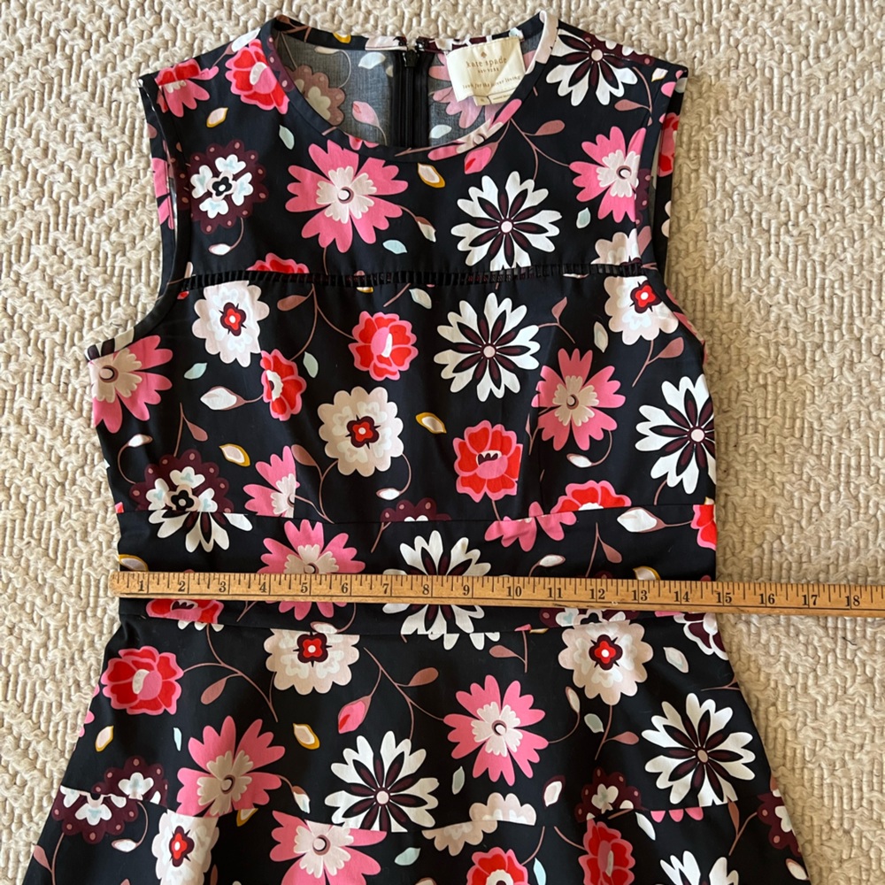 Kate Spade Casa Flora Poplin Fit and Flare - 6 - Picture 10 of 13